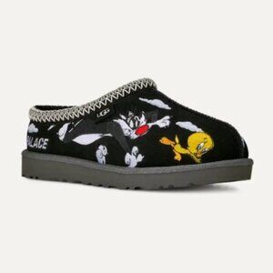 UGG Palace Looney Tunes Tasman Slipper Black All Gender Men Size 7/Women 8